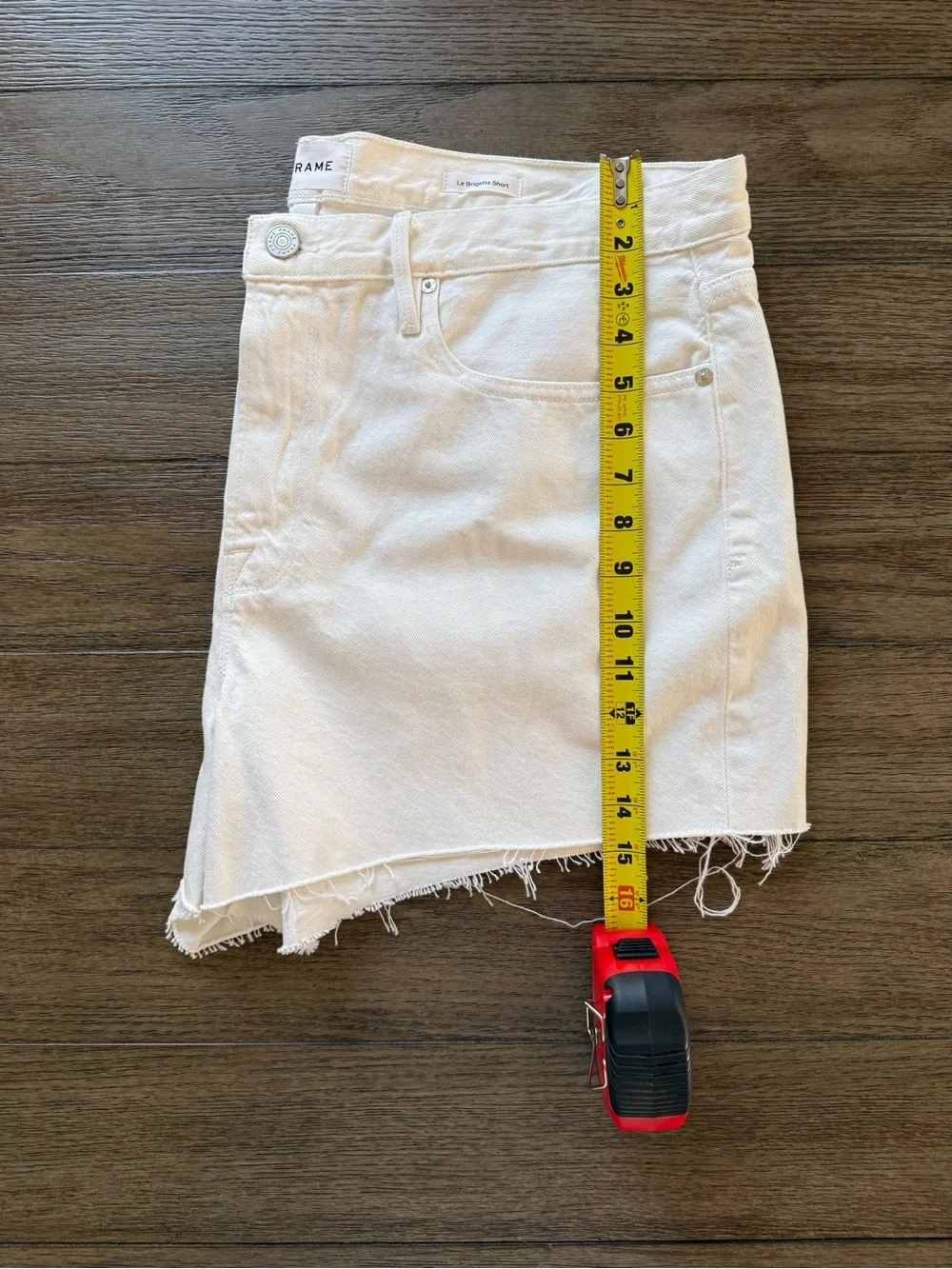 Frame Denim classic white